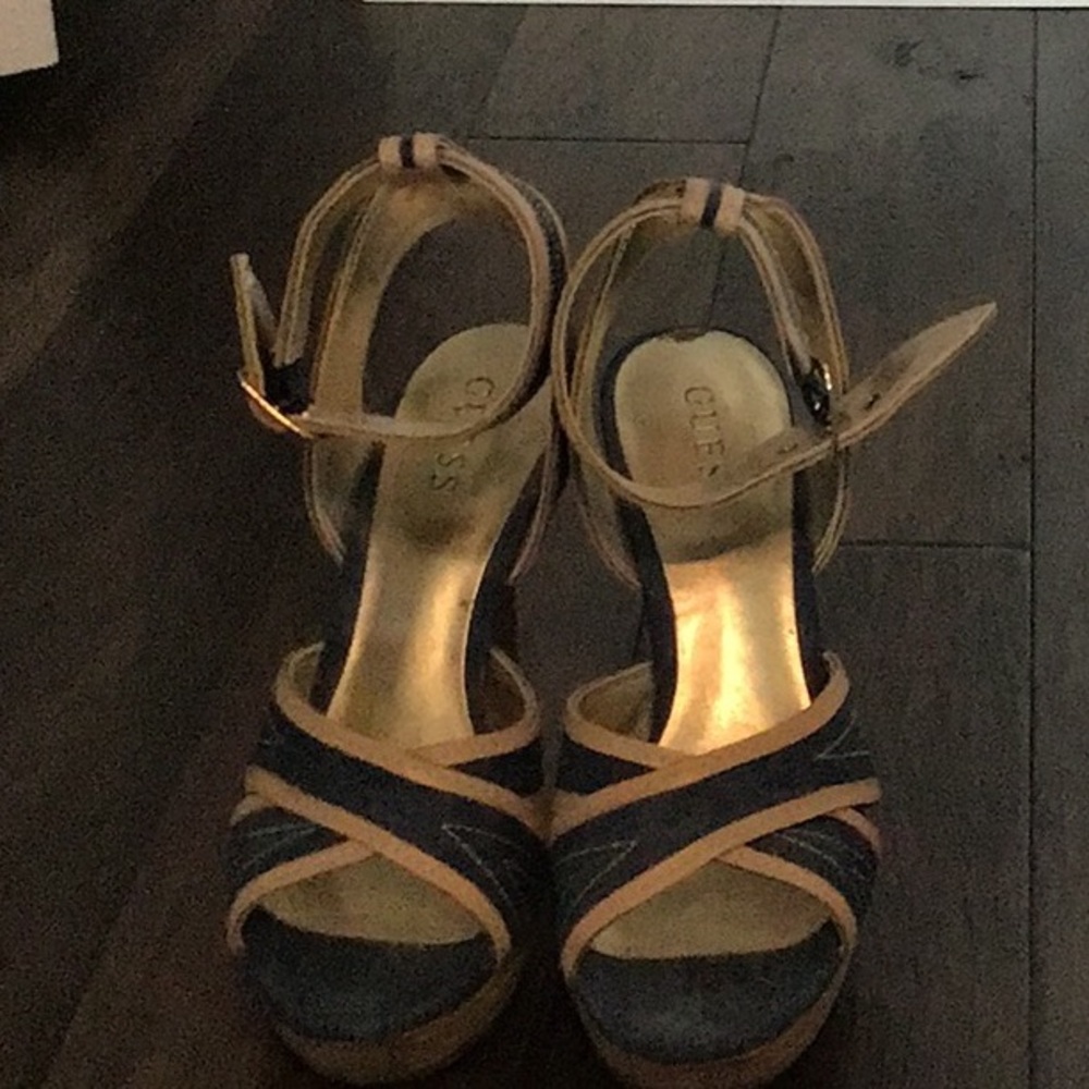 Summer heeled sandals